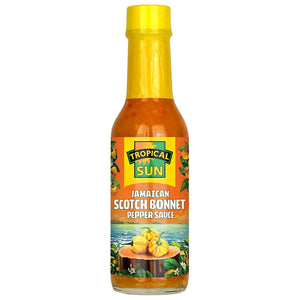 Tropical Sun Jamaican Scotch Bonnet Pepper Sauce 142ml