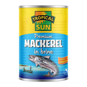 Tropical Sun Mackerel In Brine 400g