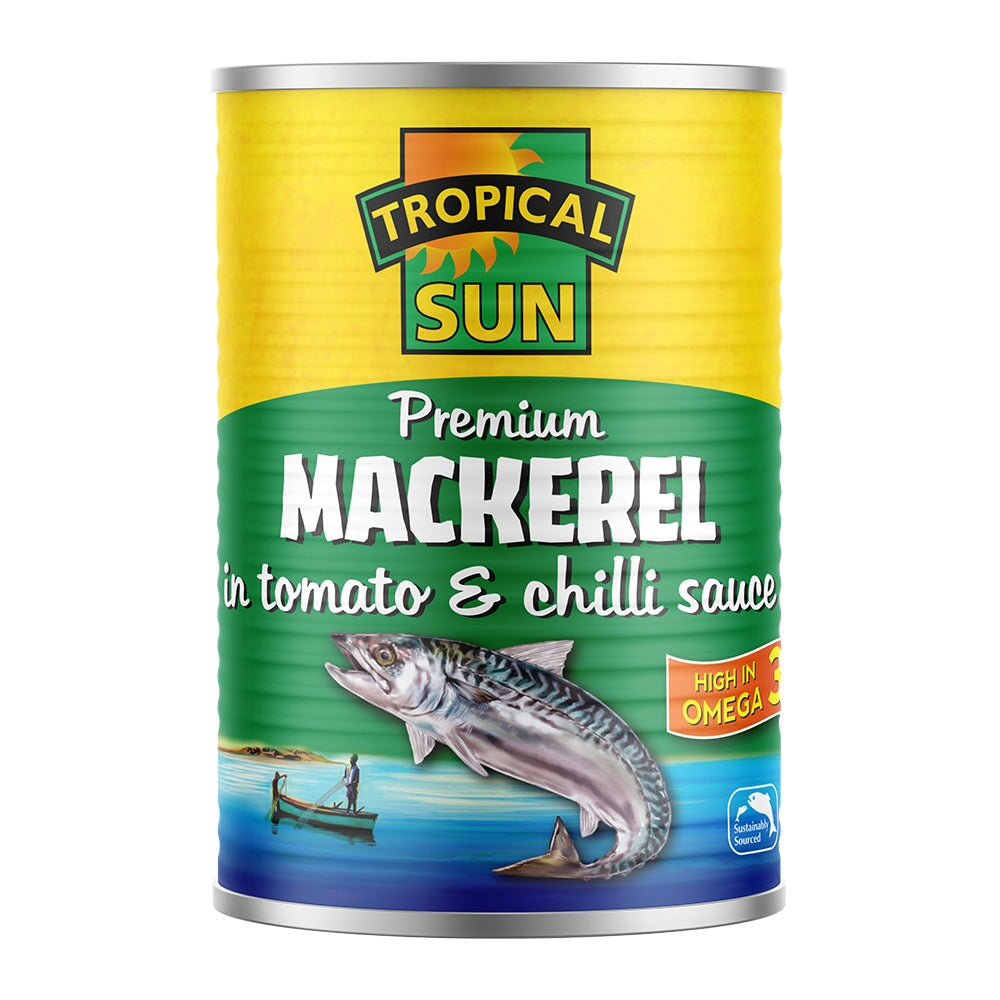 Tropical Sun Mackerel In Tomato And Chili Sauce 400g