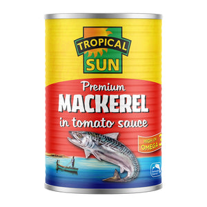 Tropical Sun Mackerel In Tomato Sauce 400g