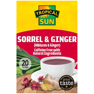 Tropical Sun Sorrel & Ginger  20 Tea Bags