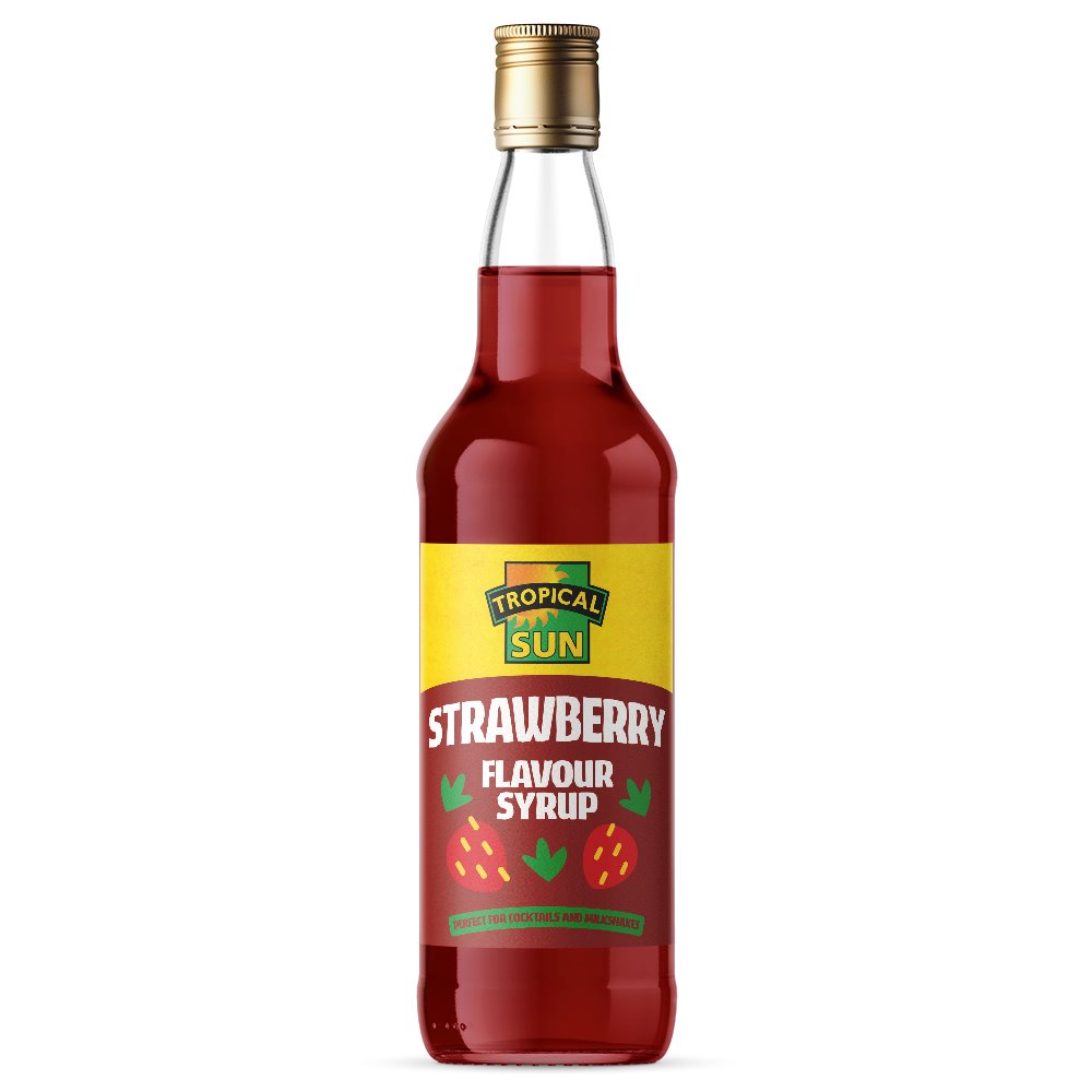 Tropical Sun Strawberry Syrup 700ml