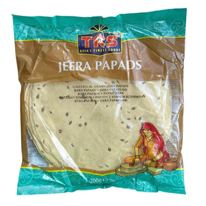 TRS Jeera Papads 200g