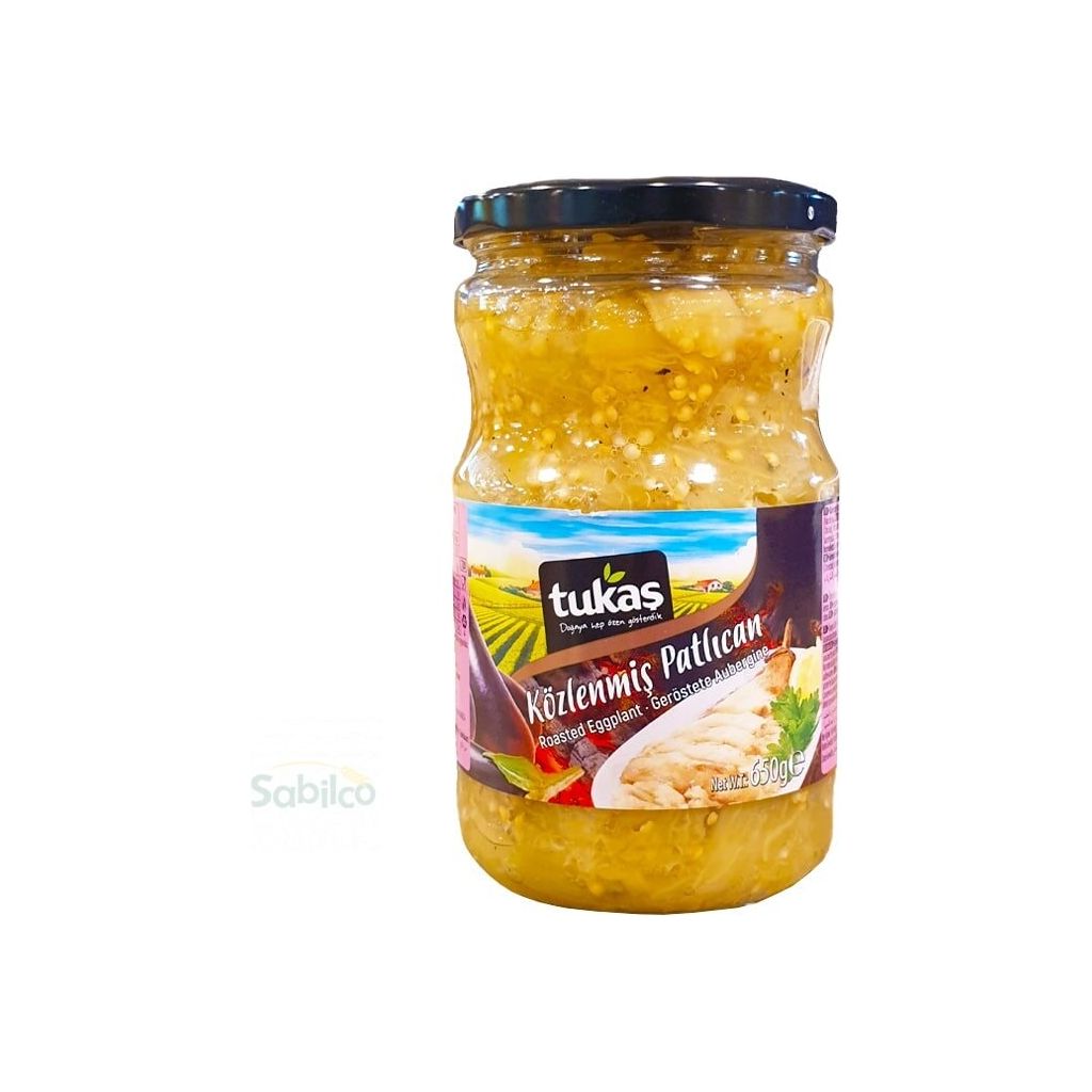 Tukas Roasted Eggplant 650g