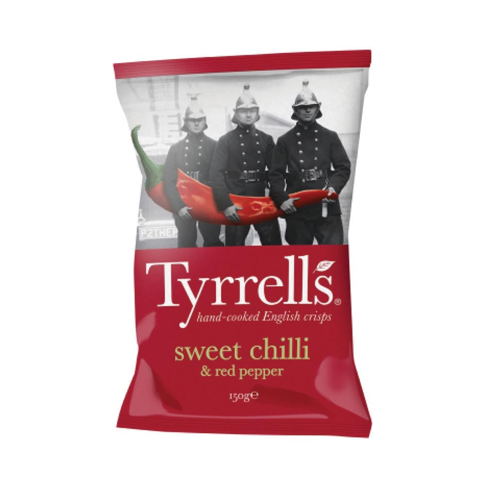 Tyrrell’s Sweet Chilli & Red Pepper Crisps 150g