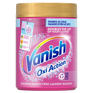 Vanish Oxi Action Stain Removal Powder Pink 470g