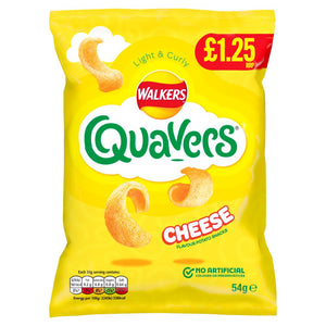 Walkers Quavers Cheese Snacks 54g