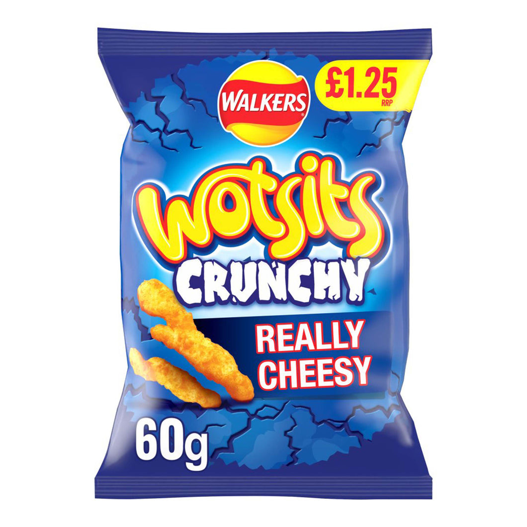 Walkers Wotsits Crunchy Really Cheesy 60g
