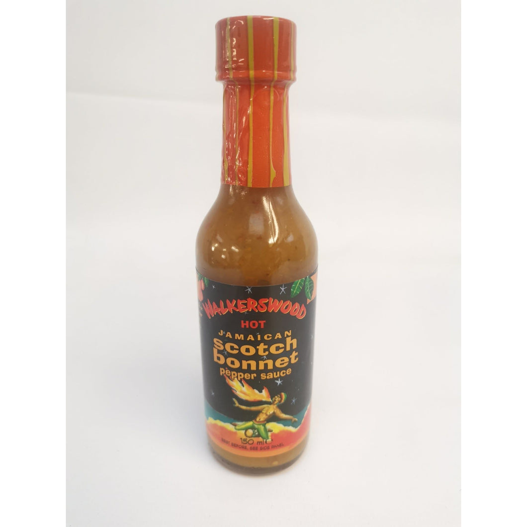 Walkerswood Hot Jamaican Scotch Bonnet Pepper Sauce 150ml
