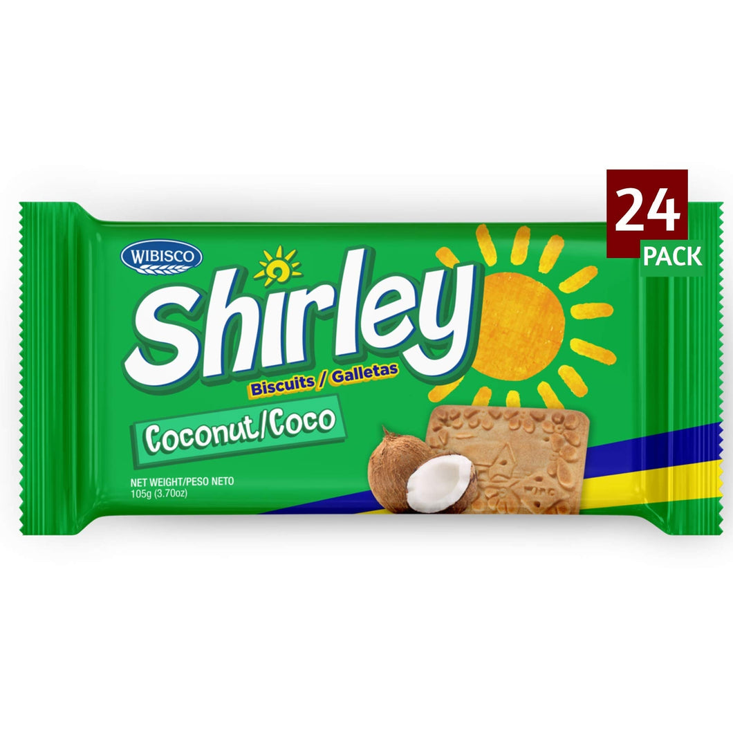 Wibisco Shirley Biscuits Coconut 105g