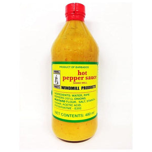 Windmill Barbados Hot Pepper Sauce -480ml