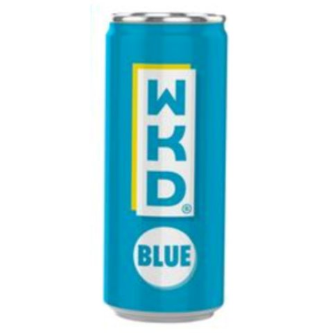 Wkd Blue Alcoholic Ready To Drink Cans 250ml