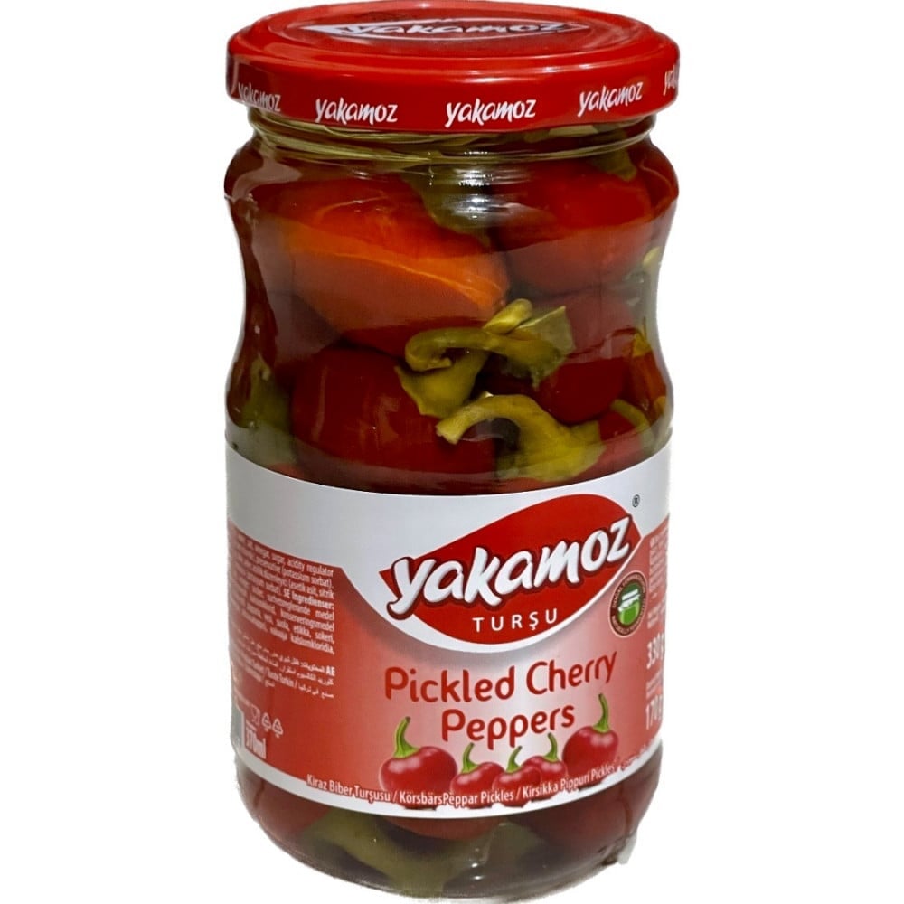 Yakamoz Pickled Cherry Peppers 330g