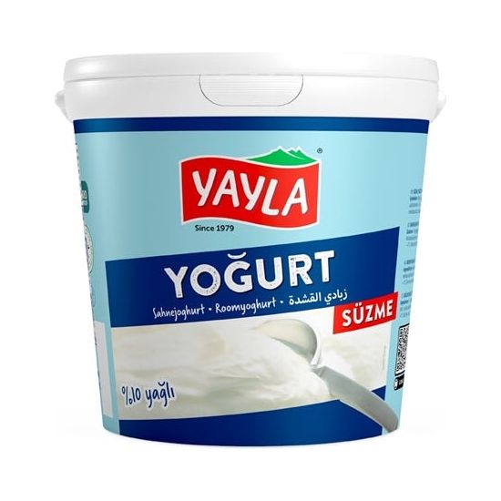 Yayla Yo?urt %10 Ya?l? 1kg S�zme