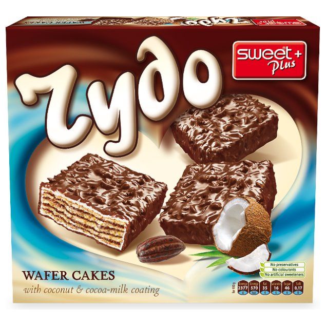 Zydo Wafer With Coconut 170g