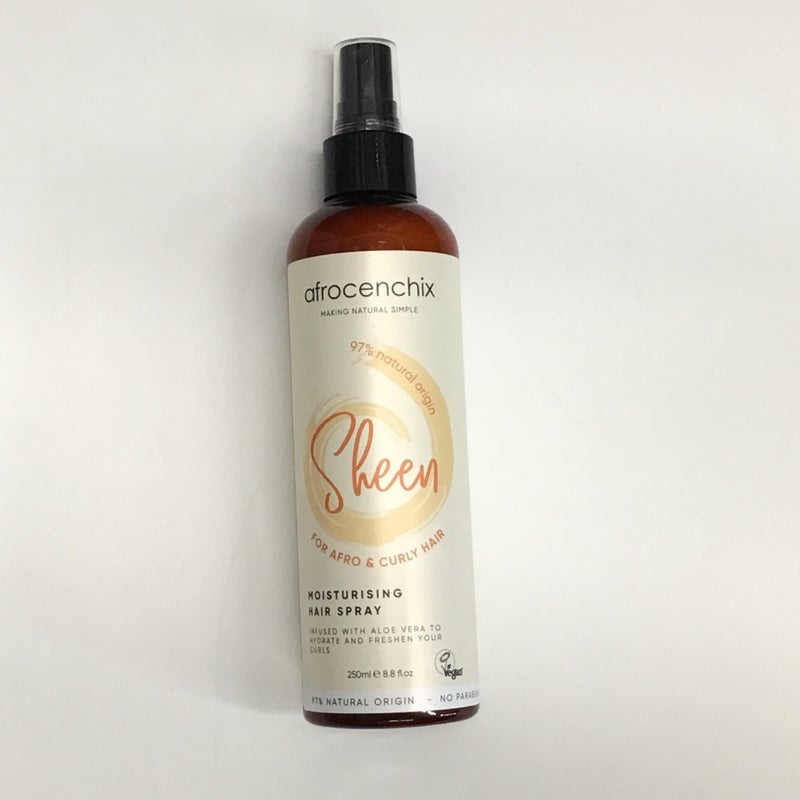 Afrocenchix Sheen Moisturising Ultra Hydrating Hair Spray 250ml