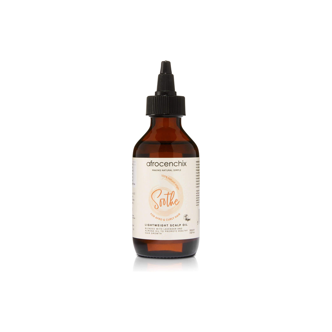 Afrocenchix Soothe Natural Lightweight Scalp Oil 100ml