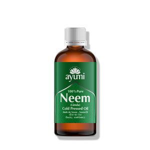 Ayumi Neem Oil Green 100% Pure Cold Pressed 100ml