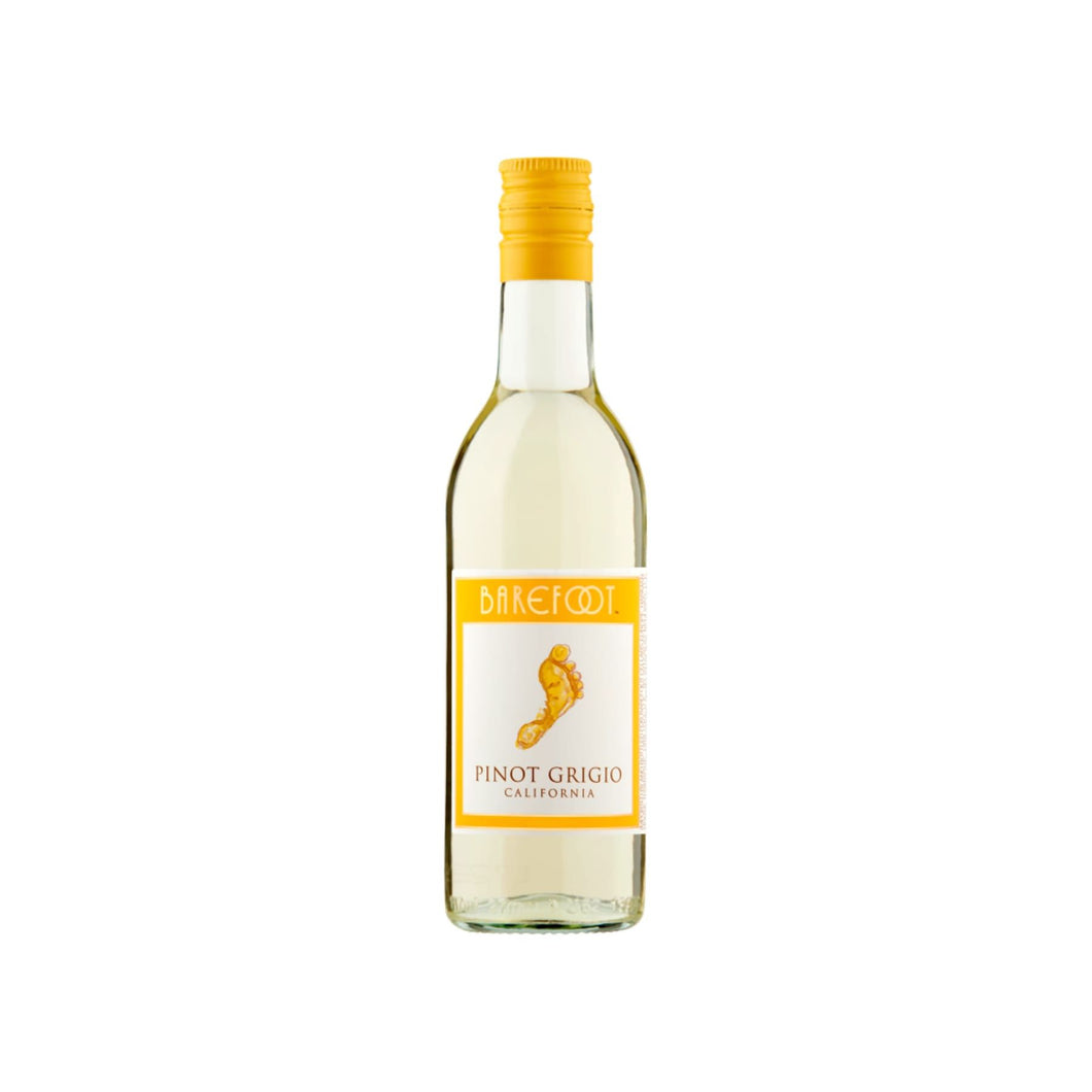 Barefoot Pinot Grigio White Wine 187ml (ABV 12%)