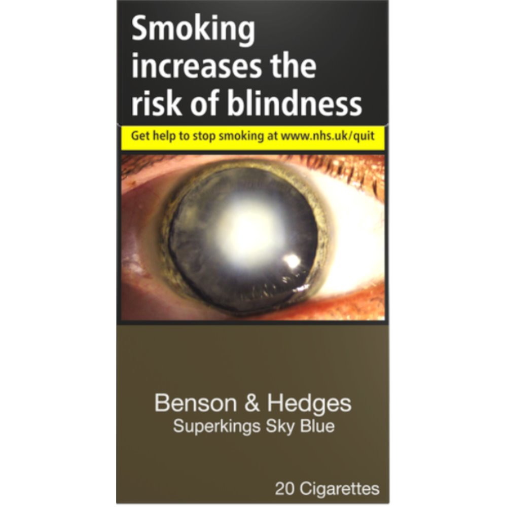 Benson & Hedges Superkings Sky Blue 20 Cigarettes