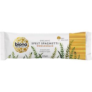 Biona Organic Spelt Spaghetti Wholegrain 500g