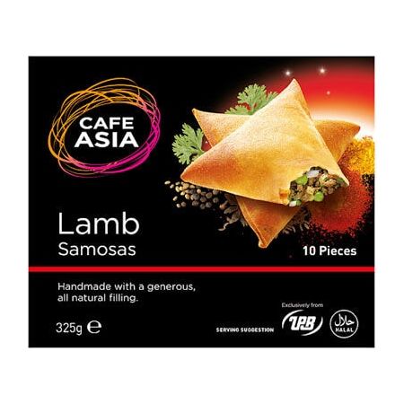 Cafe Asia Lamb Samosas 325g