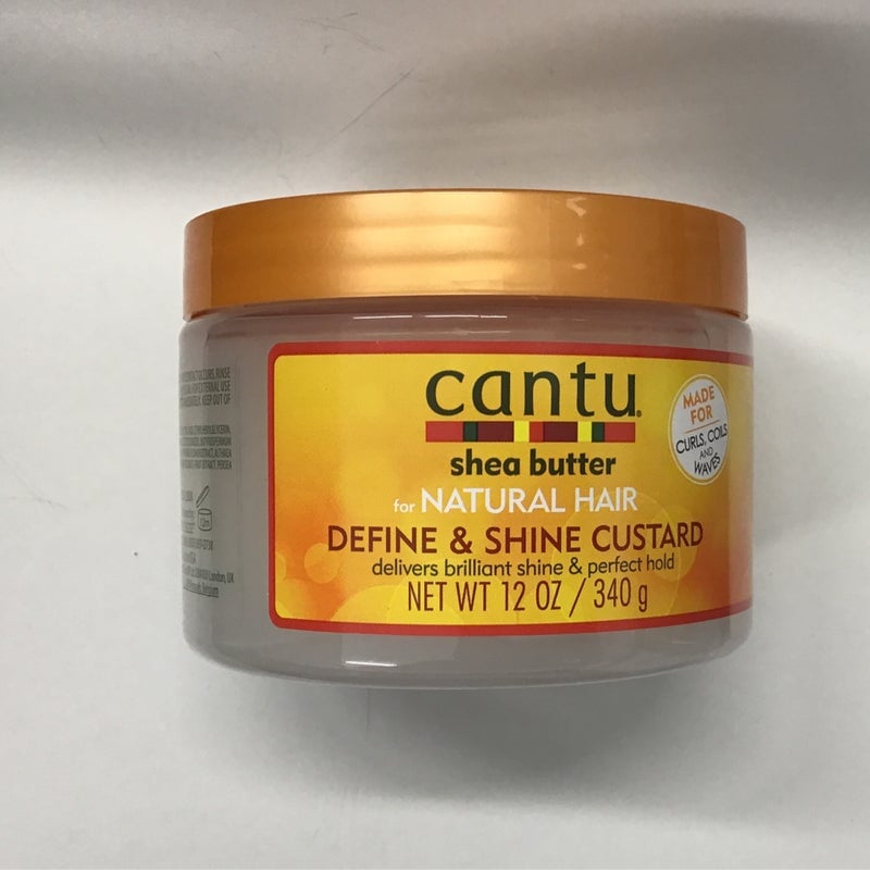Cantu for Natural Hair Define & Shine Custard 12oz (340g)