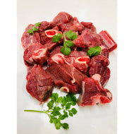 Diced Goat Shoulder (Bone-in) 500g