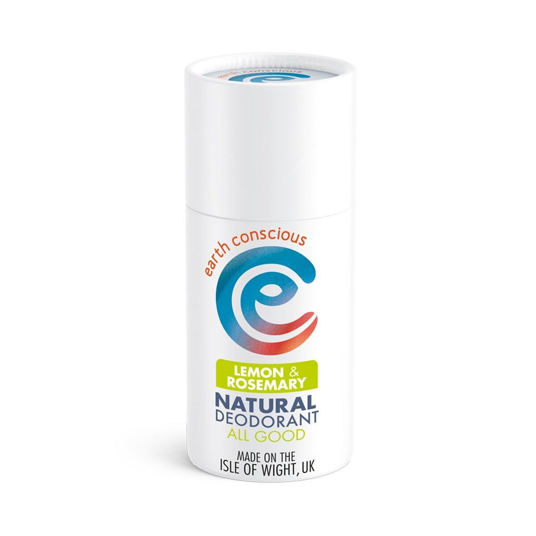 Earth Conscious Natural Deodorant Stick Lemon & Rosemary 60g
