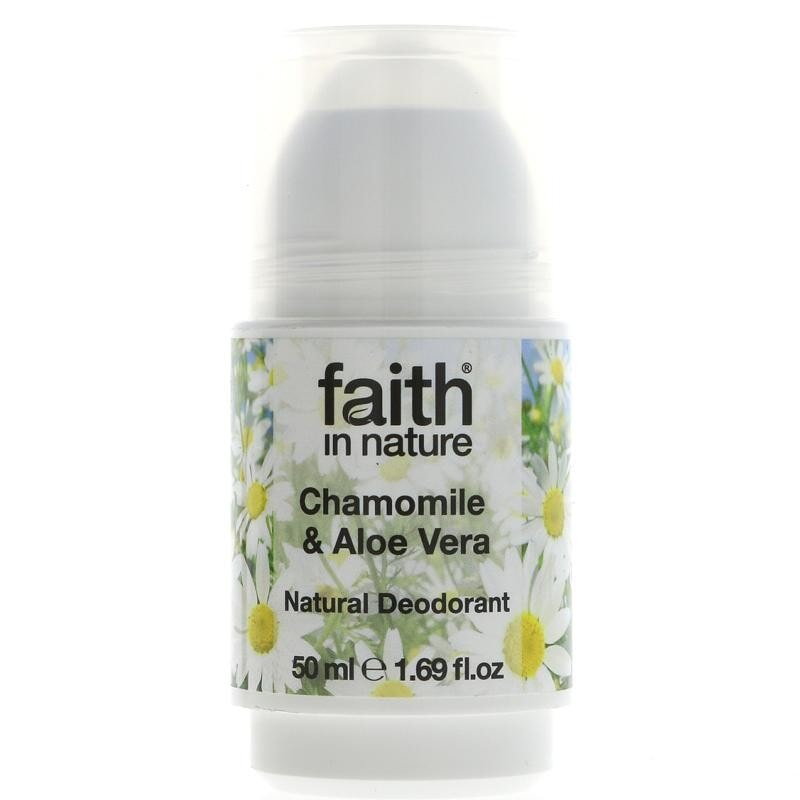 Faith in Nature Chamomile & Aloe Vera Roll-On Deodorant 50ml