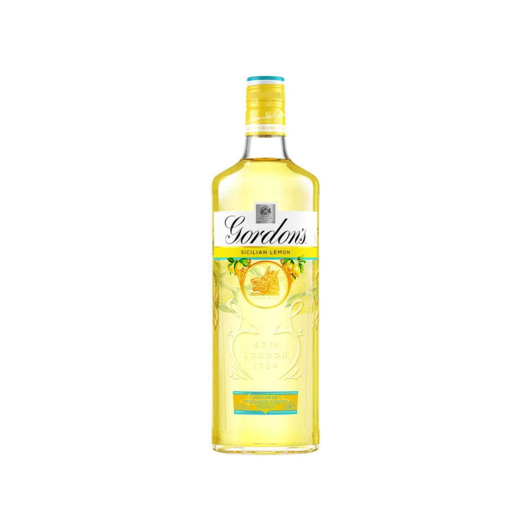 Gordon's Sicilian Lemon Distilled Gin 70cl (ABV 38%)