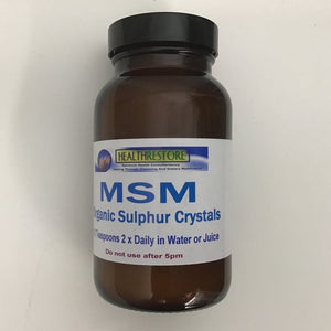 Health Restore MSM Organic Sulphur Crystals 175g