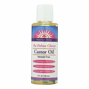Heritage Store The Palma Christi Pure Castor Oil Hexane-Free 120ml