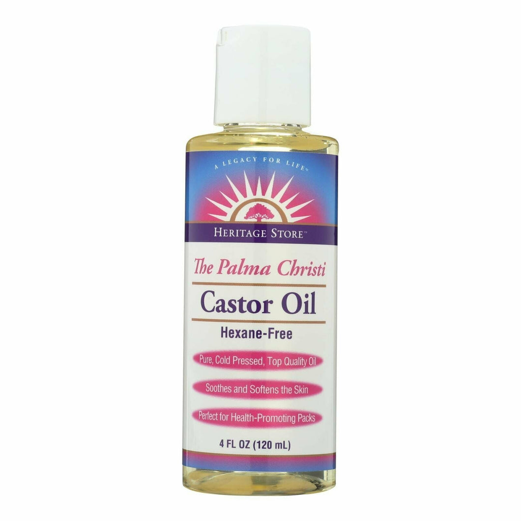 Heritage Store The Palma Christi Pure Castor Oil Hexane-Free 120ml