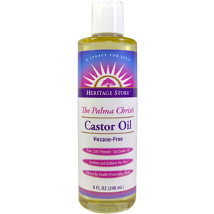 Heritage Store The Palma Christi Pure Castor Oil Hexane-Free 240ml