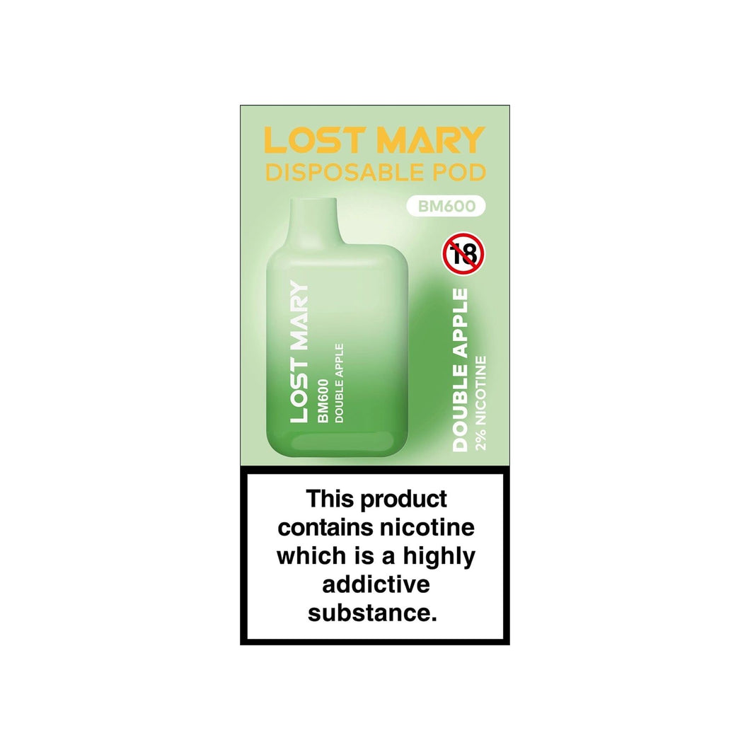 Lost Mary Disposable Pod BM600 Double Apple