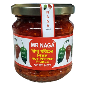 Mr. Naga Hot Pepper Pickle (Very Hot) 190g