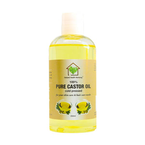 Natural Health Harmony 100% Pure Castor Oil 250ml