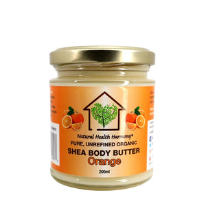 Natural Health Harmony Shea Body Butter – Orange 200ml
