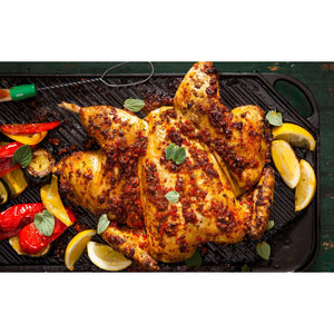 Peri-Peri Corn Fed Spatchcock (1 whole Corn Fed Chicken)
