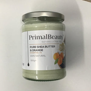 Primal Beauty Pure Shea Butter and Orange 500g