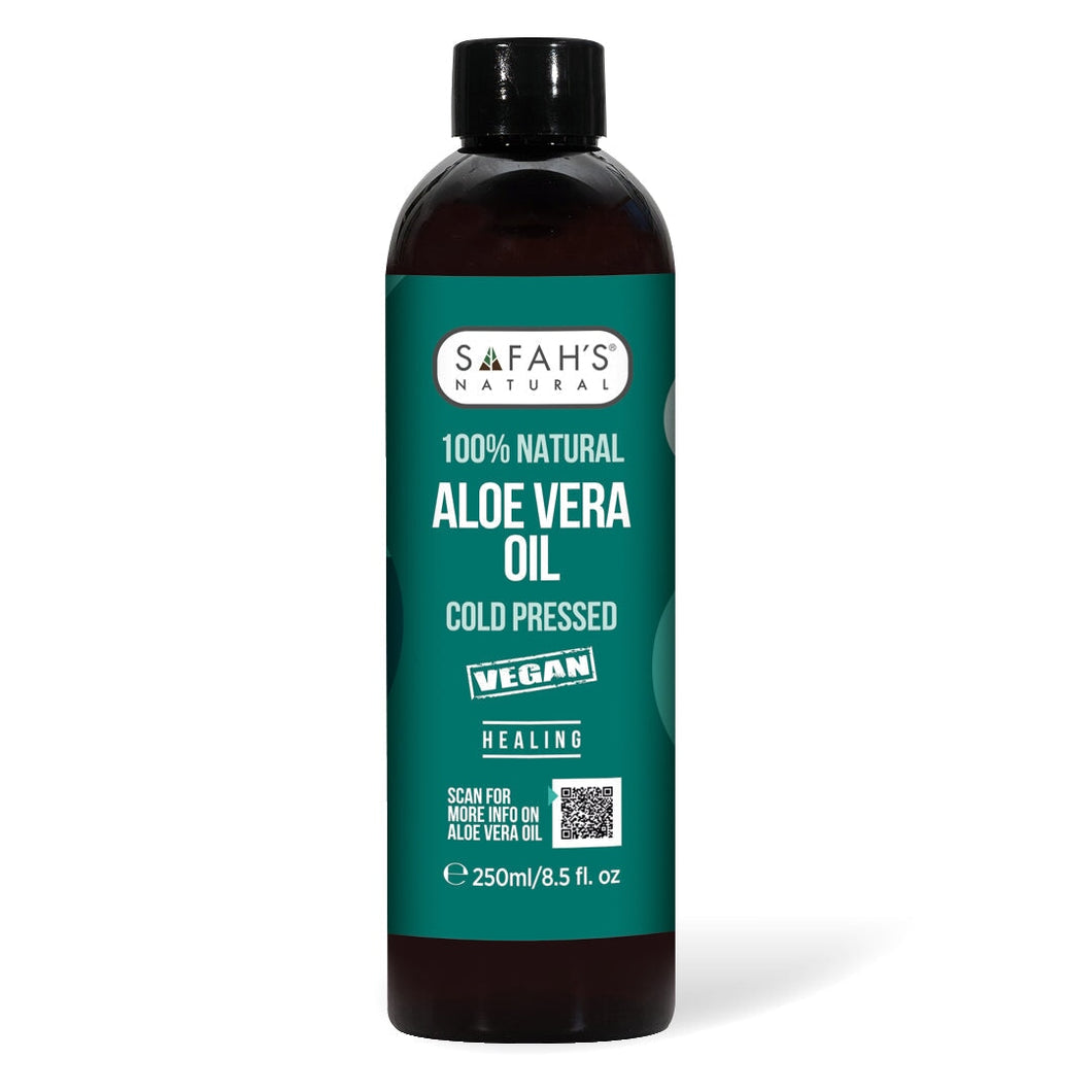 Safah’s natural aloe Vera oil cold pressed 250ml
