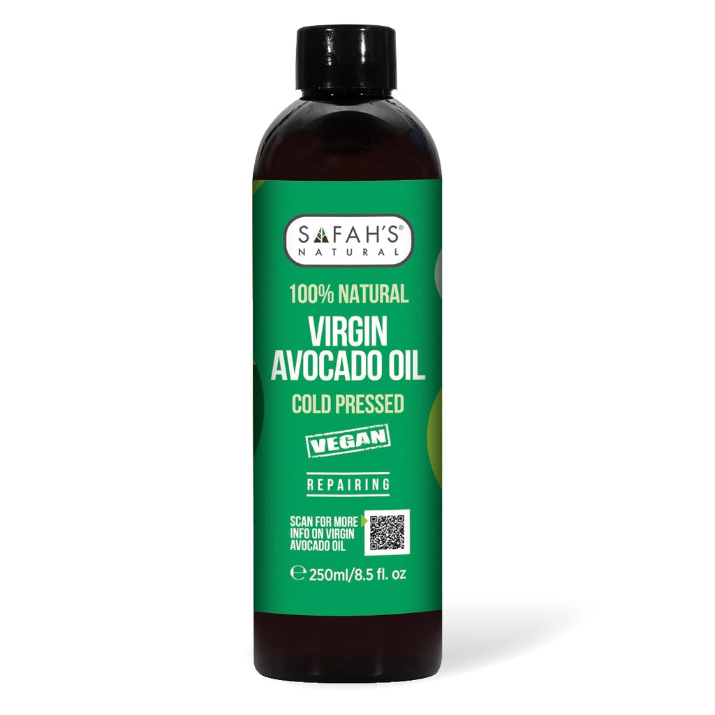 Safah's natural Virgin Avocado oil Cold Pressed 250ml