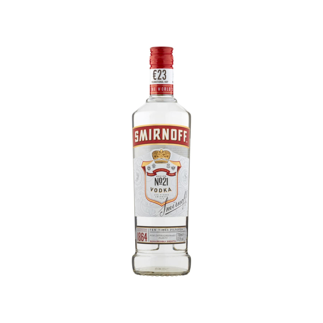 Smirnoff No21 Vodka 700ml (ABV 37,5%)