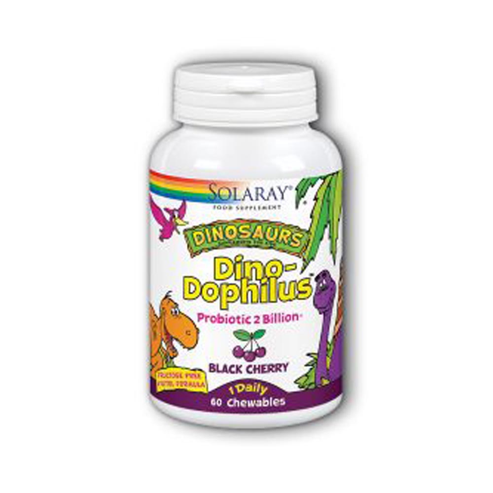 Solaray Dino Dophilus Probiotic 60 chewables