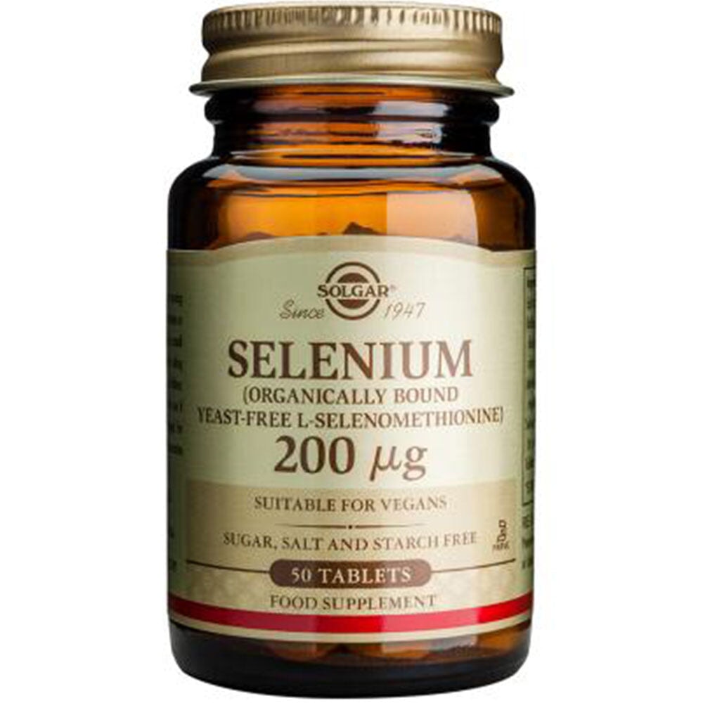 Solgar Selenium 200 ug 50 Tablets