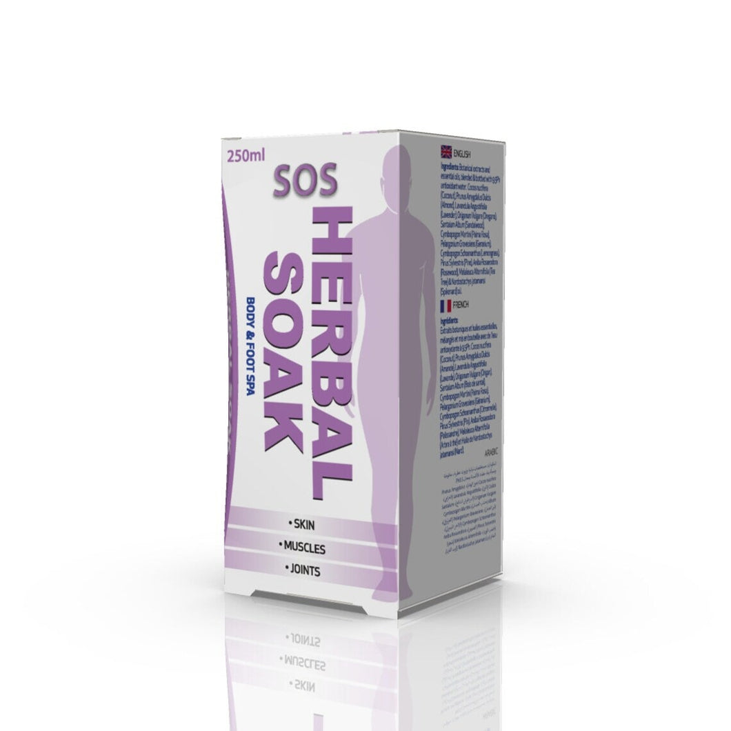 SOS Herbal Soak Body & Foot Spa 250ml