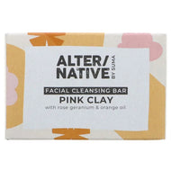 Suma Alter/native Facial Cleansing Bar - Pink Clay 95g boxed