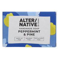 Suma Alter/native Handmade Soap - Peppermint & Pine 95g boxed