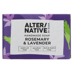 Suma Alter/native Handmade Soap - Rosemary & Lavender 95g boxed